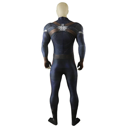 Captain America The Winter Jumpsuit Bodysuit Cosplay Costumes Movie Character Halloween Performance Costume for Adult Kids