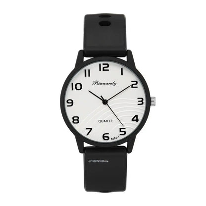 Fashion Lady Hot Sales Watches Leisure Grey Digital Simple Women Quartz Watch Sports Silicone Strap Ladies Clock Wristwatches