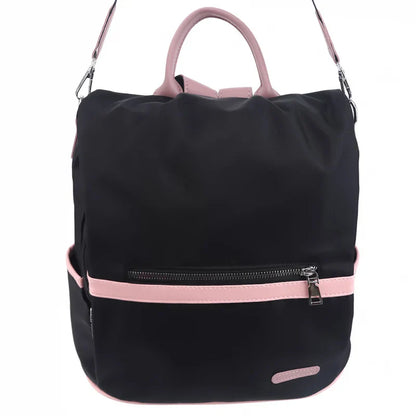 Casual Oxford Backpack Women Black Waterproof Nylon School Bags For Teenage Girls High Quality Fashion Travel Tote Packbag
