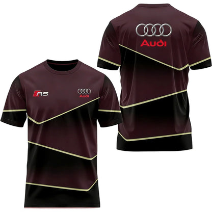 3D Printed T-Shirt Men's Summer 2026 Moisture-Wicking Quick-Drying Comfortable Short-Sleeve Trendy Top