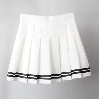 Black High Waist Mini Skirts Punk Pleated Vintage Skirt Gothic Streetwear Cross Print Pleated Women Skirts Lolita Harajuku Skirt
