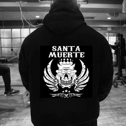 La Santa Muerte Hoodie Pattern Sweatshirt Halloween New In Women Men Sportswear Pullover Autumn and Winter Essentials Hoodie