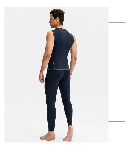 Men's Running Leggings Quick Dry Gym Fitness Sports Pants Workout Training Jogging Sports Trousers Compression Sport Pants