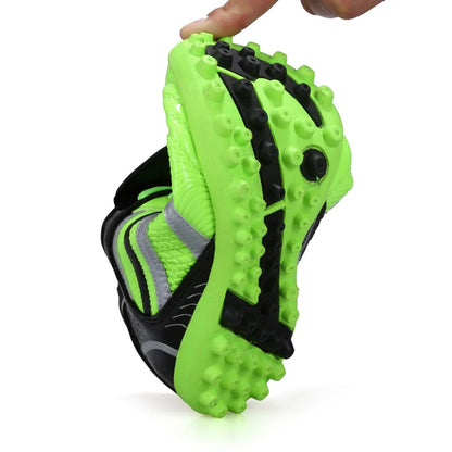 Professional Men's Soccer Cleats Firm Ground Football Boots Shoes Breathable Training Shoes for Outdoor Sports Soccer Outdoor
