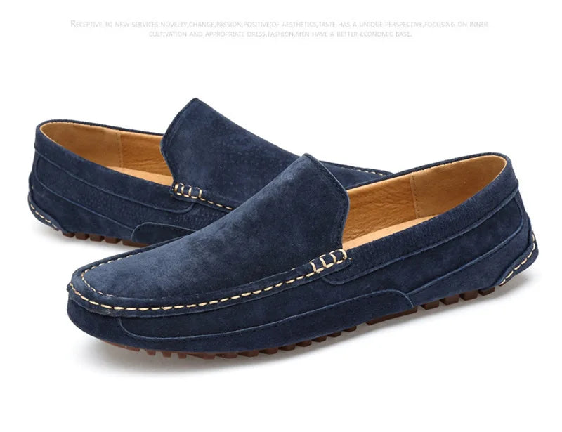 Leather Man Loafers Luxury 2022 Casual Shoes For Men Boat Shoes Handmade Men Slipon Driving Shoes Male Moccasins Zapatos