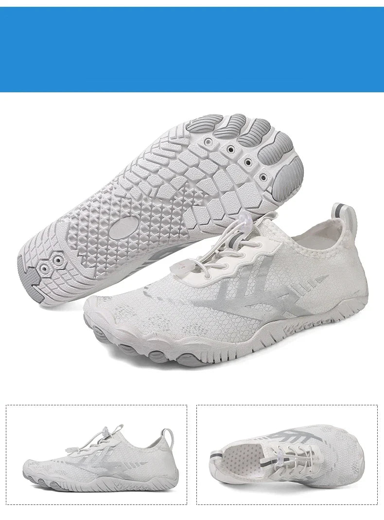 Quick Dry Water Shoes For Men Women Barefoot Shoes Beach Aqua Shoes Lightweight Sports Sneakers Hiking Surfing Boating Fishing