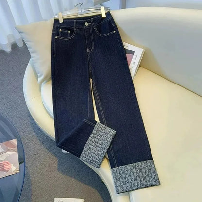 High Waist Ladies Wide Legs Spring Summer Casual Loose All-Match Pants