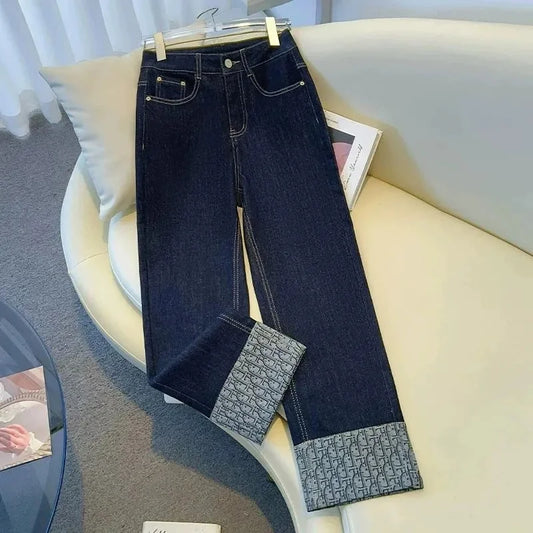 High Waist Ladies Wide Legs Spring Summer Casual Loose All-Match Pants