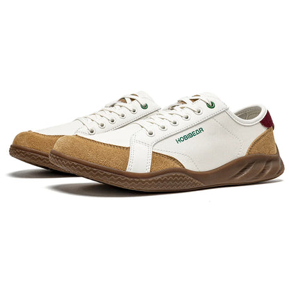 Women Men Barefoot Shoes Wide Toe Box Lightweight Sneakers Casual Color-Blocking Artificial Leather Walking Shoes