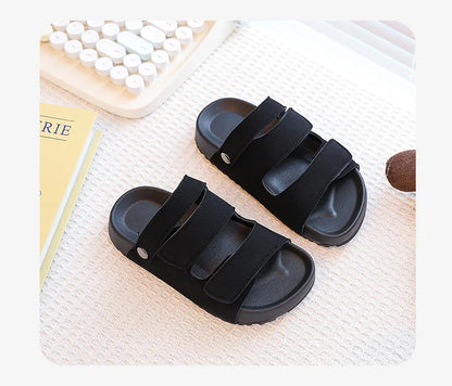 Boy's And Girls' 2026 Summer New  Casual Thick Sole Slides Forest Style Two-Way Sandals