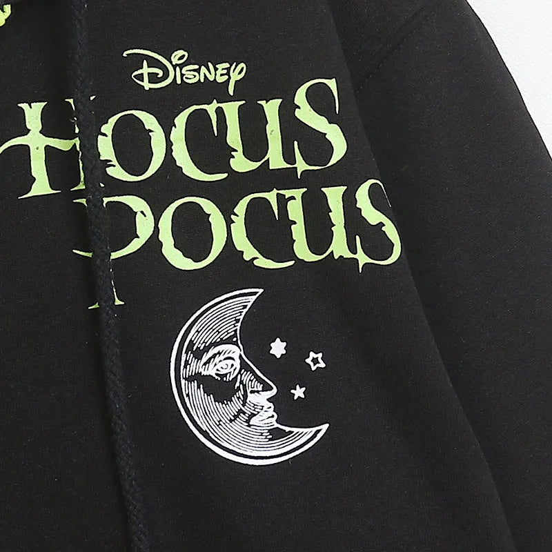 Fleece Hooded Sweatshirt Women Zip Up Hoodies Jacket Halloween Casual Cartoon Jumper Top Female Streetwear