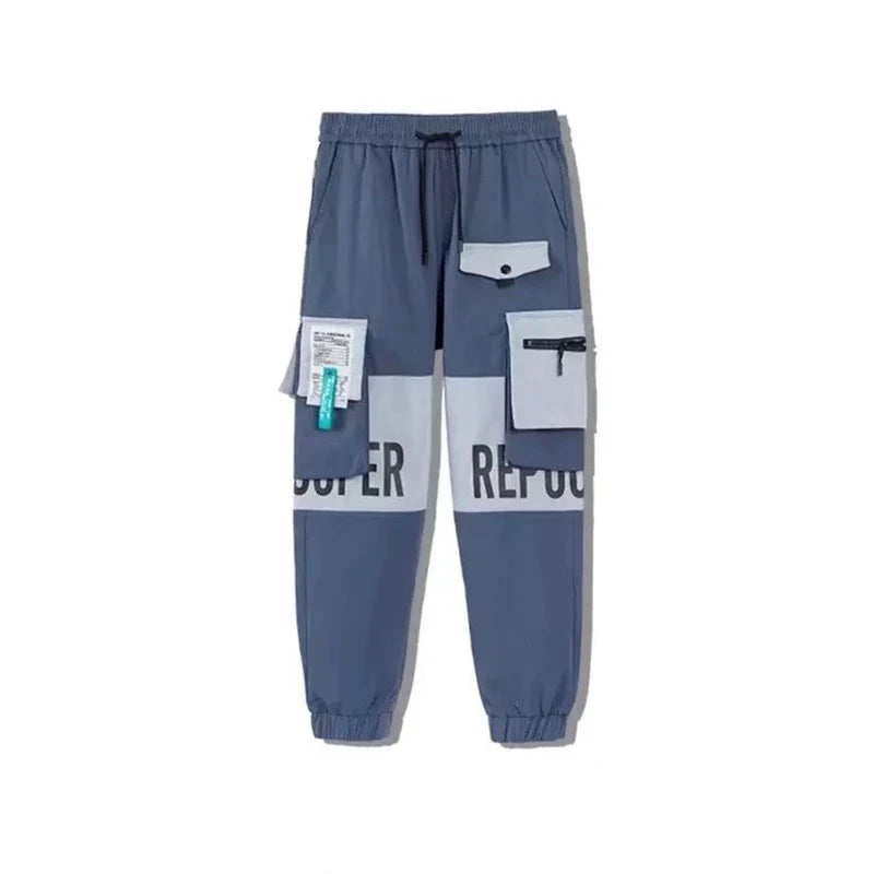 Men Versatile Casual Pants Male Summer Thin New Style Straight Leg Cargo Pants Classic Streetwear Quick Dry Ice Silk Pants