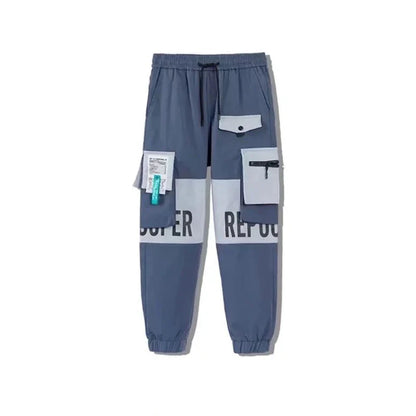 Men Versatile Casual Pants Male Summer Thin New Style Straight Leg Cargo Pants Classic Streetwear Quick Dry Ice Silk Pants
