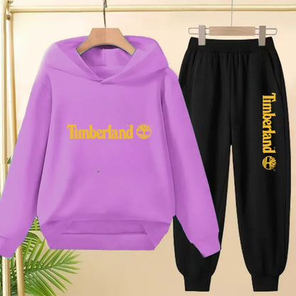Children Clothing Autumn Winter Hoodie Coat Sweatshirt Top+Trousers Boys Girls Toddler 3-12Yrs Casual Kids Charming Pullover Set