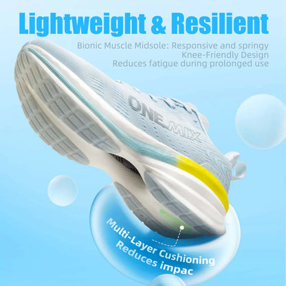 Breathable Jogging Shoes Running Shoes Air Cushion Athletic Couple Trainers Sport Outdoor Women Walking Sneakers
