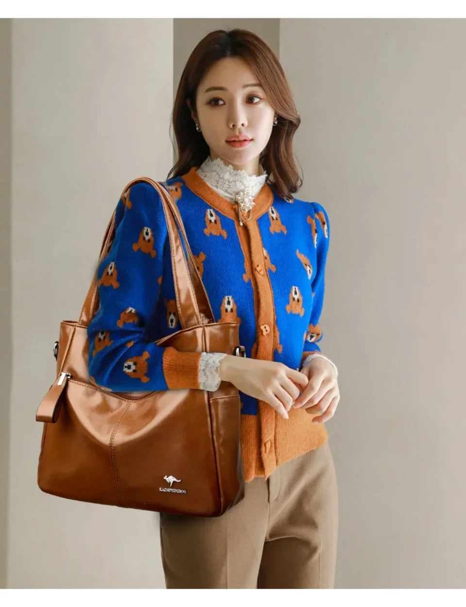 Genuine Brand Soft Leather Ladies Handbags Luxury Designer Shoulder Bags  New Classic High Quality Crossbody Bags for Women