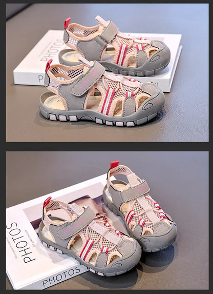 New Fashion Kids Sandals Boy Water Shoes Summer Waterproof Non-slip Walking Children Casual Sneaker Sports Sandals for Girls