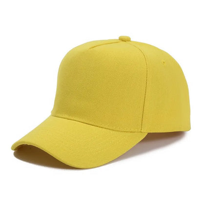 Custom Brand Diy Logo Baseball Cap For Men And Women Plain Blank Embroidery Print 5 Panel Sport Hat Basic Gorras