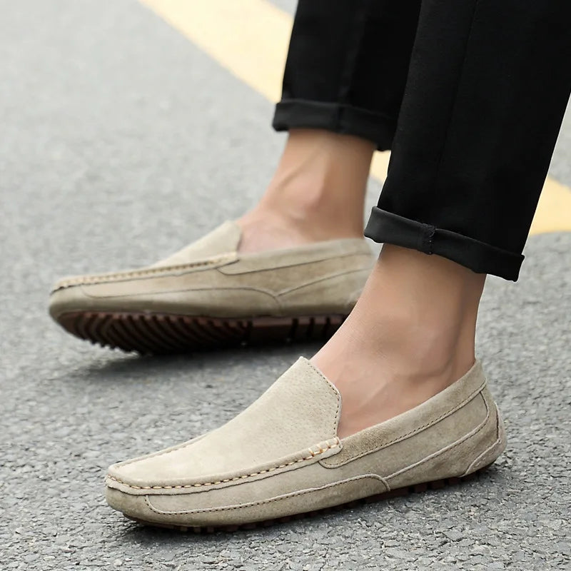 Leather Man Loafers Luxury 2022 Casual Shoes For Men Boat Shoes Handmade Men Slipon Driving Shoes Male Moccasins Zapatos