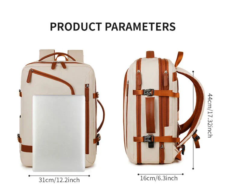 Backpack for Men and Women, New Style, Simple Business Computer Backpack, Outdoor Large-Capacity Travel Bag, Student School Bag for Boys