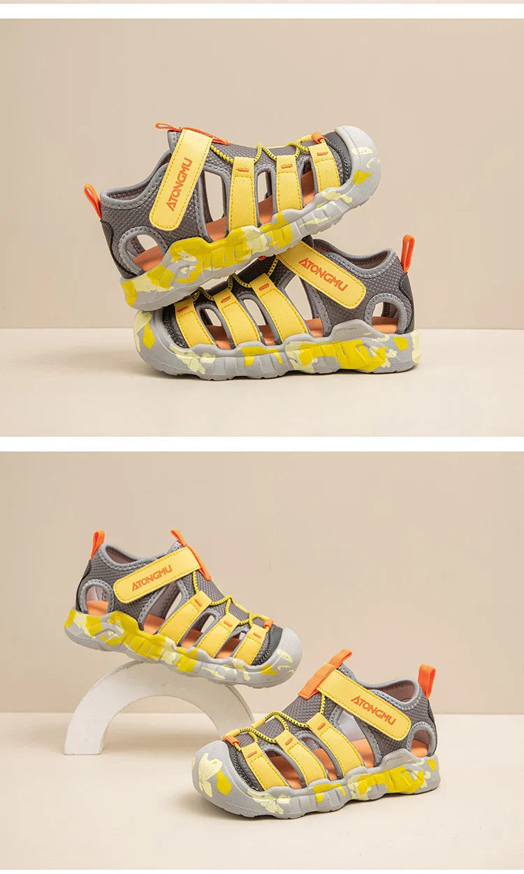 New Girls Sandals Children Water Shoes Cute Outdoor Non-slip Kids Sports Shoes Girls Boy Sandals Sneaker 4 To 12 Years