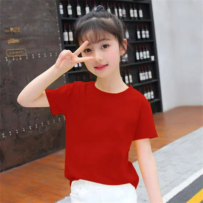 Boys Girls Age 3-12 Tee+shorts suit Children Short Sleeve T-shirts Casual Pink Black Fashion Summer Child loose Clothes