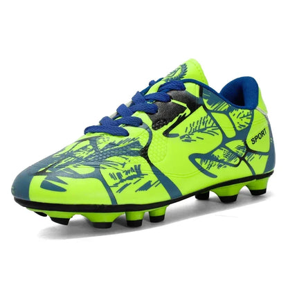New Men Kids Soccer Shoes Non-Slip Grass Football Boots Boys Cleats Adult Professional Ultralight Training Shoes Drop Shipping