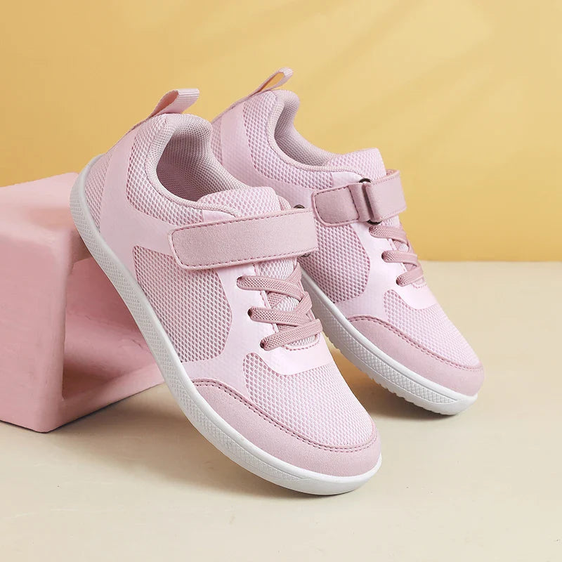 New Boys Girls Sneakers Kids Wide Barefoot Shoes Naturally Splay Shoes Minimalist Barefoot Shoes Toddler Little Big Kid Casual