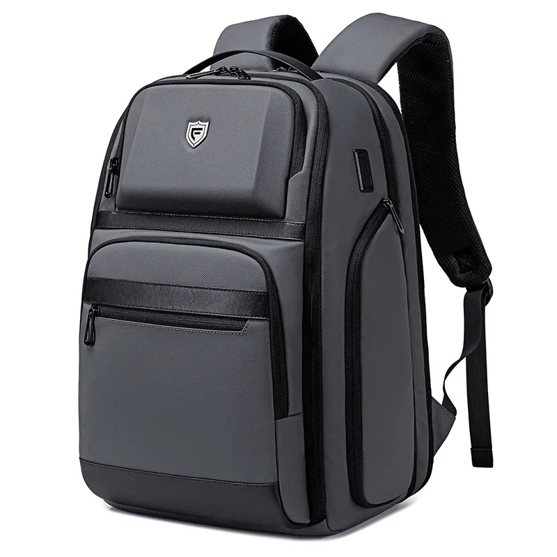 Men 36L Business Backpack USB Waterproof  Multi Pocket Backpacks Fit 17.3 Inch Laptop