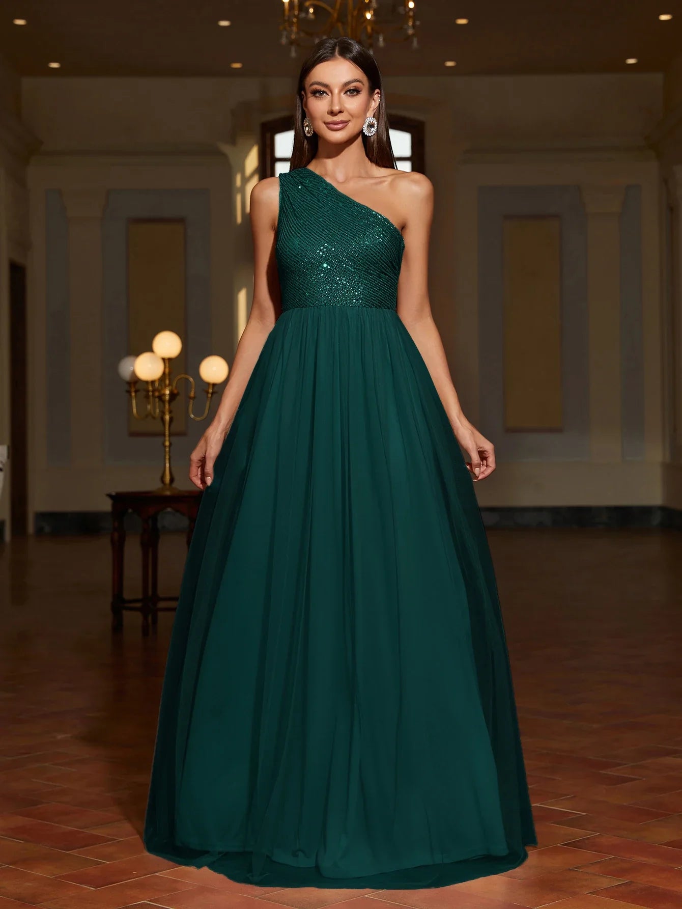 Family Gathering Birthday Party Dress, Elegant and Fashionable Gown, Women's Long Dress, Party Dress, 2025 New Model, Women's Evening Dress, Host Performance Dress, Bridesmaid