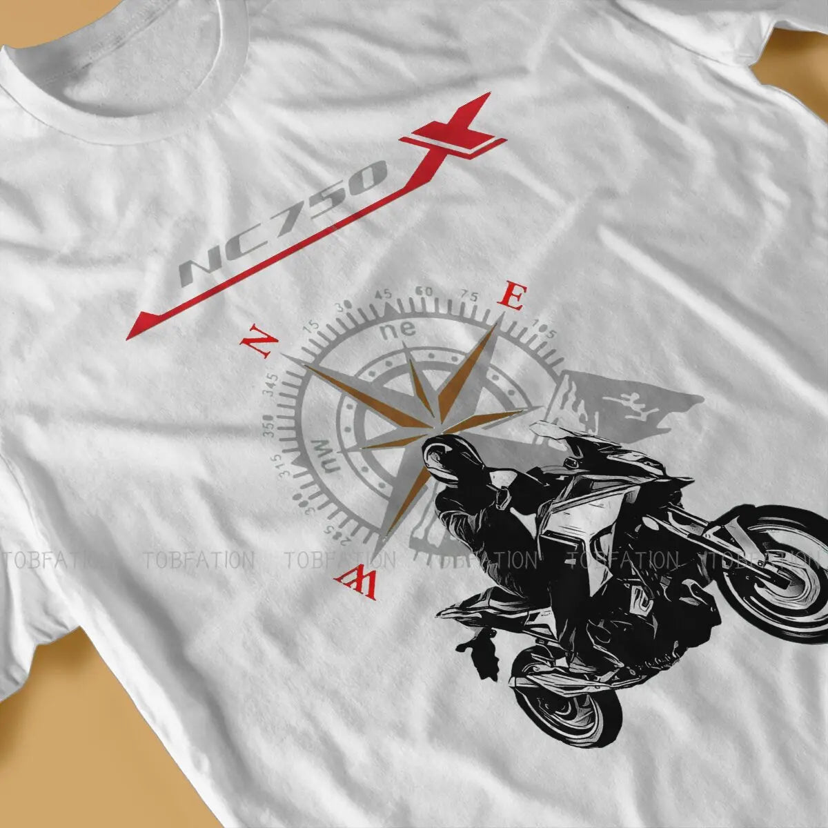 Adventure Motorcycle Tour T Shirt Vintage Grunge Large O-Neck TShirt Top sell  Harajuku Men's Clothes 