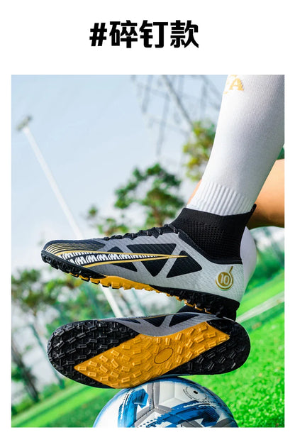 Professional Football Boots Men Soccer Shoes Society Football Cleats Ultralight Training Soccer Sneakers Men Outdoor Sports Shoe
