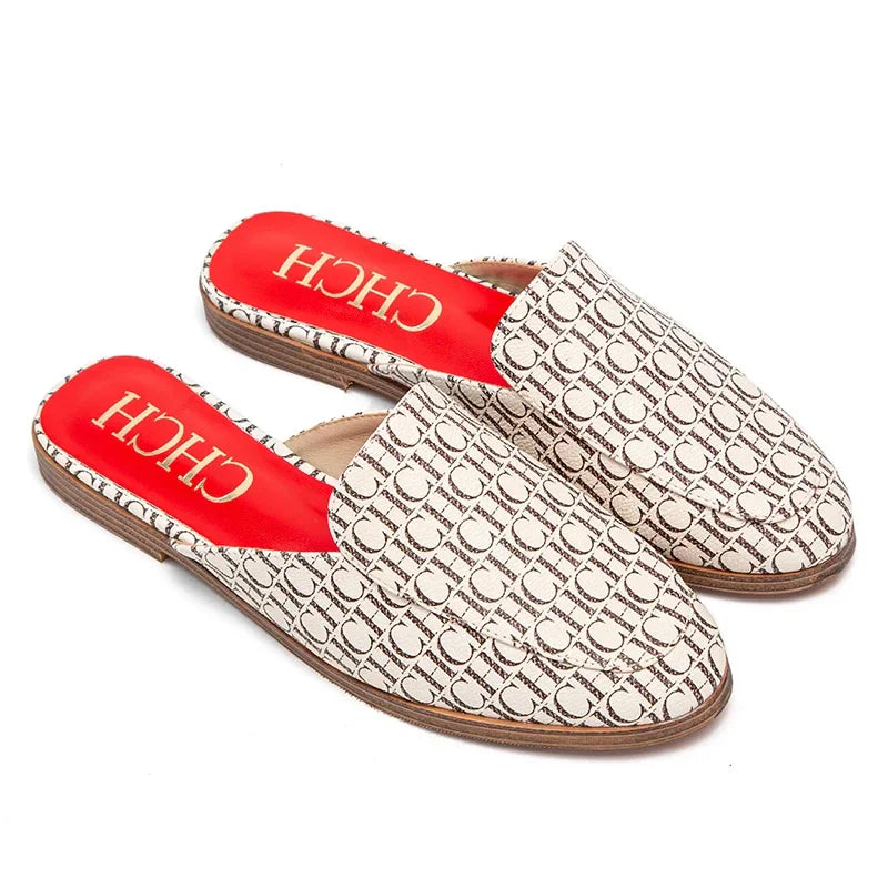 Fashion Shoes Lightweight Comfortable Slippers Slippers Offer Ladies Casual Shoes Pointed Flat Luxury Brand