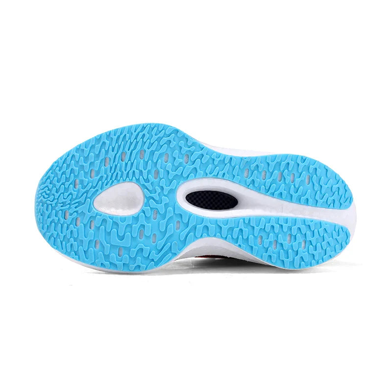 Children‘s Knit Basketball Shoes Non-slip Breathable Sports Training Shoes Outdoor Boys Girls Jogging Sneakers Athletic Shoes