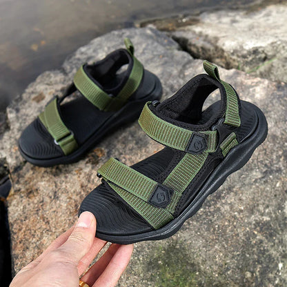 Boys Sports Sandals Soft Rubber Sole Non Slip Lightweight Breathable Kids Summer Outdoor Beach Running Casual Shoes 30-38