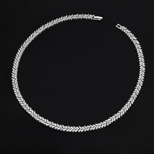 2025 New 4-piece Cubic Zirconia Wedding Jewelry Set Geometry Dubai Africa Luxury Bride Wedding Jewelry Set