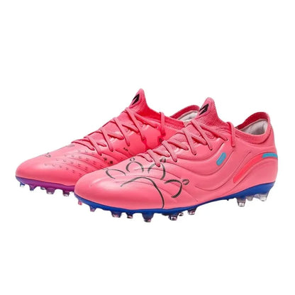 High-end Football Shoes Short Nail Anti Slip Football Boots Artificial Grass Cushioning Training Mg Football Shoes