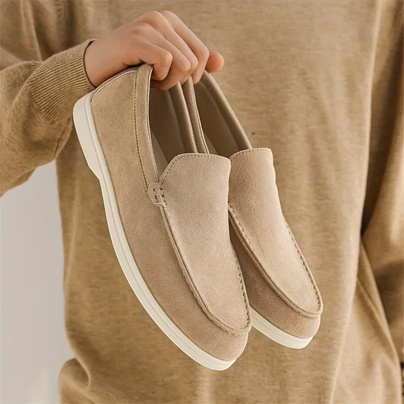 Men's casual shoes - lightweight summer shoes, easy-to-wear closure, synthetic uppers and soles for office, vacation