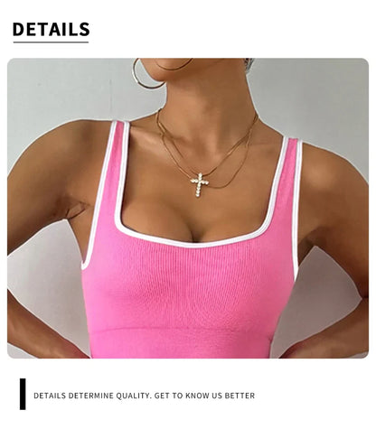 Sexy Backless Jumpsuit Women Yoga Set One-piece Bodysuit For Fitness Gym Clothing Sportswear Quick-Dry Workout Sports Clothes