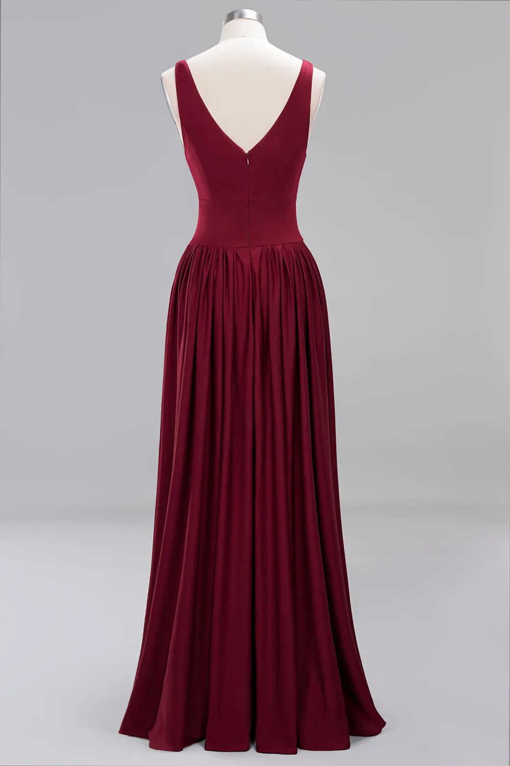 Women Evening Dresses 2025 Sister Group Sexy Split V Neck Backless Sleeveless Formal Wedding Party Prom Gowns Bridesmaid Vestido