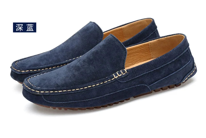Leather Man Loafers Luxury 2022 Casual Shoes For Men Boat Shoes Handmade Men Slipon Driving Shoes Male Moccasins Zapatos