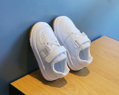 Children's Casual Sneakers 2024 New Comfortable Single Shoes Baby Boys Girls Toddler Small White Shoes Tenis Sports Board Shoes