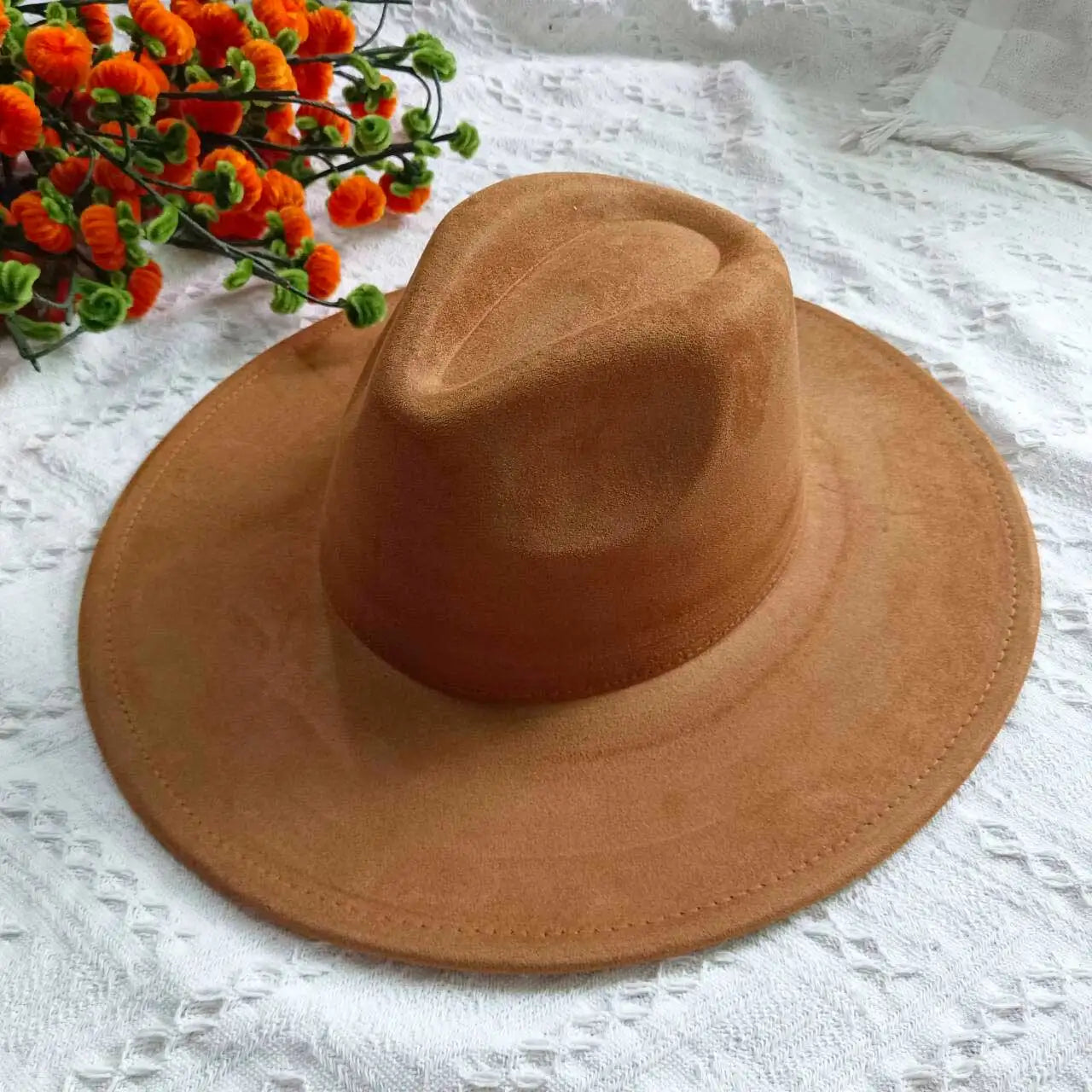Hats Blank Hats for Burning Multicolor teardrop shaped Top 9.5cm Brim Unisex Jazz Hat Church Hat