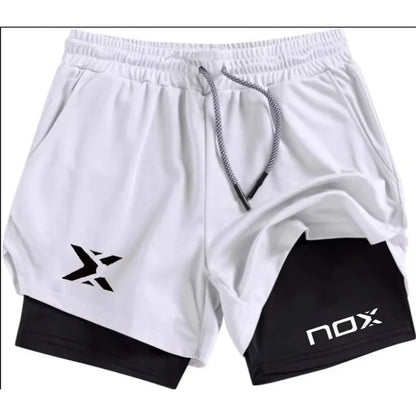 yaz yeni erkek padel spor şortları, nefes alabilen tenis şortları, çabuk kuruyan badminton pantolonları, açık hava koşu sporları