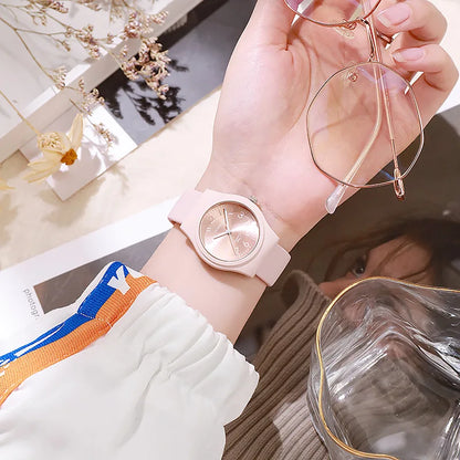 Brand Silicone Strap Quartz Watch for Women Casual Fashion Luxury Ladies Wristwatch Montre Femme Clock Reloj Mujer Dropshipping