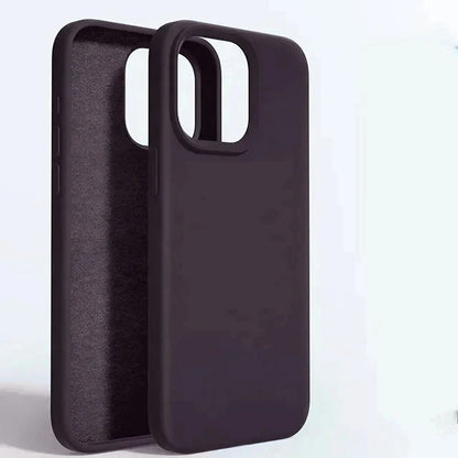 Luxury Liquid Silicone Phone Case For iPhone 15 13 12 11 14 Pro Max Bumper Cover 15 Plus Shockproof Protective Cases Accessories