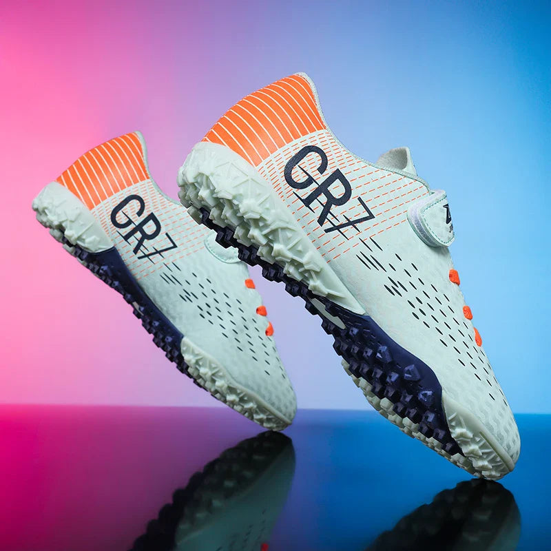 New Men Kids Football Boots Grass Boys Professional Non-Slip Ultralight Cleats Match Soccer Shoes Training Shoes Drop Shipping