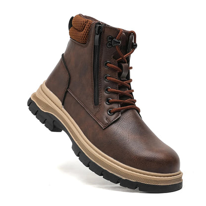 New Non Slip Work Shoes Men Work Boots Indestructible Safety Shoes Steel Toe Shoes Puncture-Proof Sneakers Male Footwear Shoes