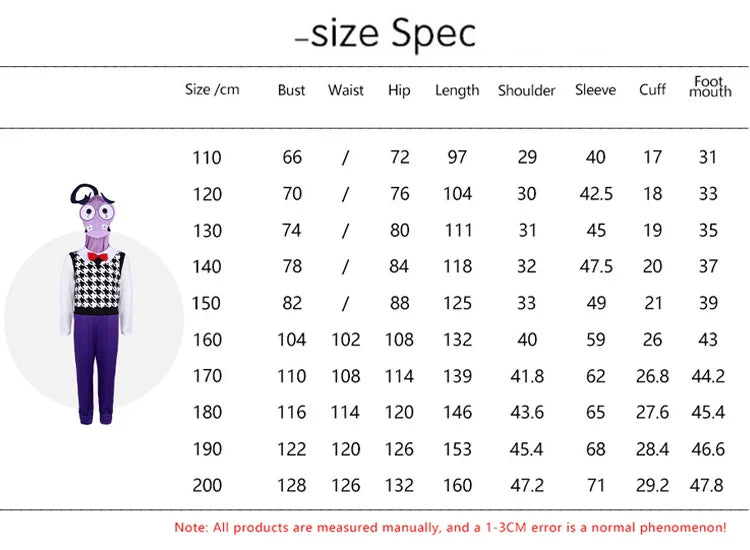 NewAnime Movie Inside Out Joy Cospaly Costume Joy Anger Fear Cos Outfits For Adult Kids Halloween Stage Performance Costume