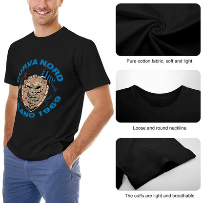 Curva Nord Milano 1969 T-Shirt summer top oversizeds men workout shirt